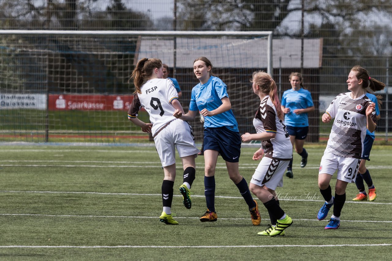 Bild 303 - B-Juniorinnen Ellerau - St. Pauli : Ergebnis: 1:1